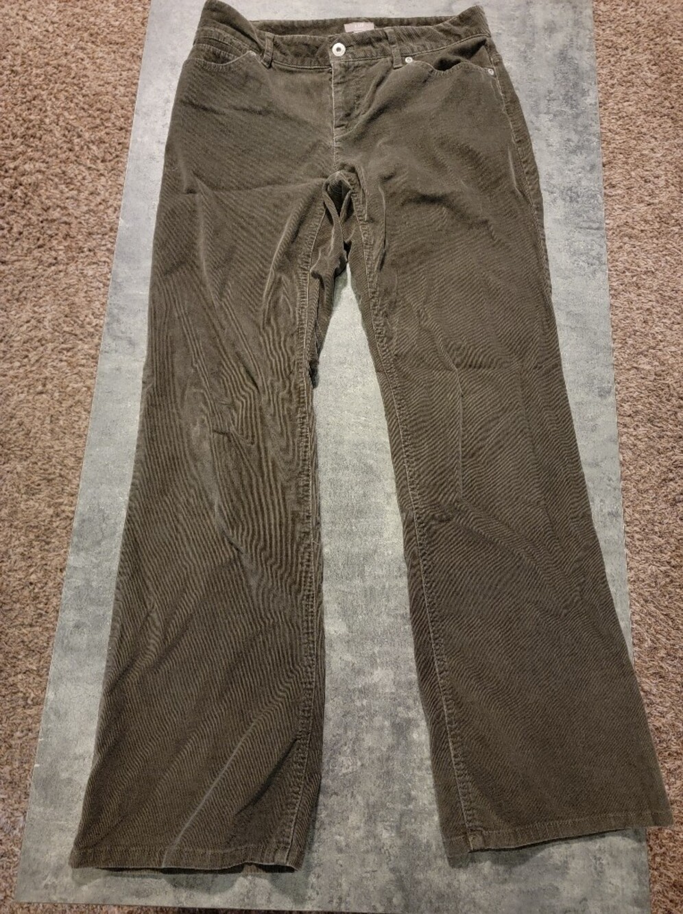 J. Jill Boot Cut Stretch Cords Size 4 Petite